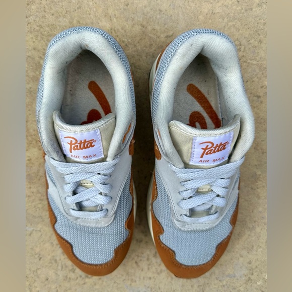 Nike Air Max 1 Patta Waves Monarch - Size 4 Men’s, 5.5 Women’s - Picture 5 of 8
